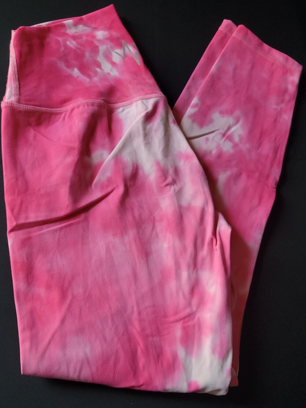Vital Apparel Plush Marble Leggings Size M